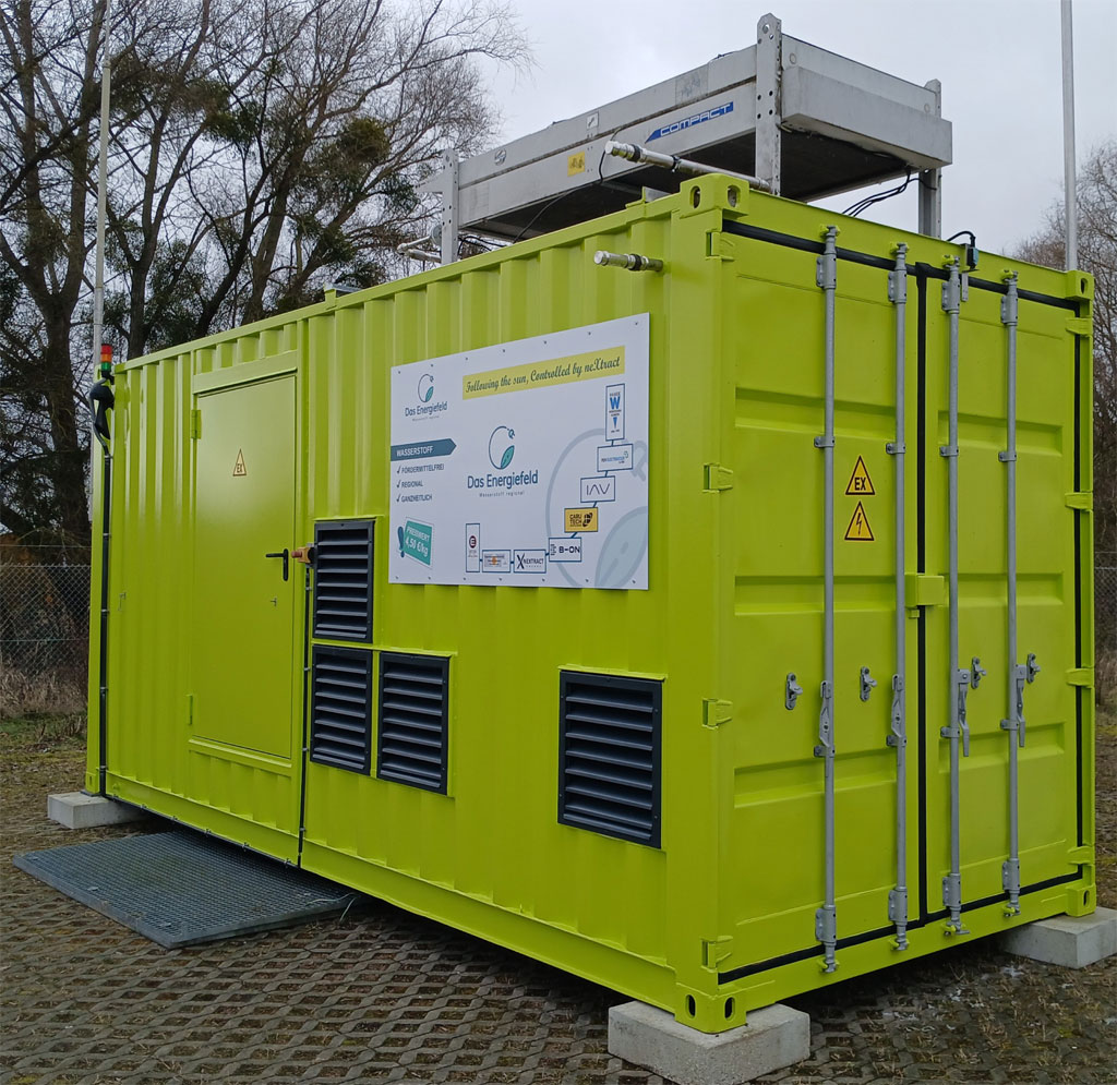 Elektrolyseur-Container